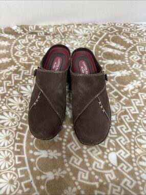 Canyon River Blues Men's Dark Brown Leather Slip-On Mules